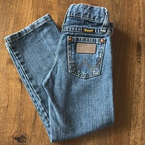 Wrangler Slim Fit Boys Blue Jeans